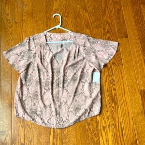 Evri ox kohls top w/ tags